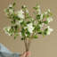 5 pièces de bouquets d'osmanthus artificiels, 30 pouces de long, fleurs d'osmanthus simulées pour le jardin-10461715