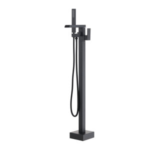 1 Handle Floor Waterfall Faucet with Diverter