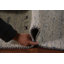 Tapis ivoire et bleu Tribal Gabbeh 8