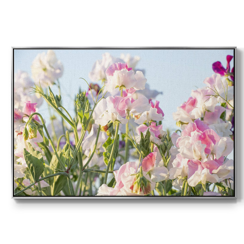 «Spring All Around», reproduction sur toile encadrée, H 25 po x l 37 po x P 2 po, Argent