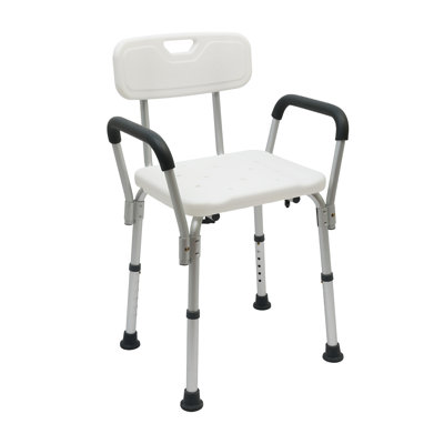 Chaise de douche avec dossier réglable BAOKALER