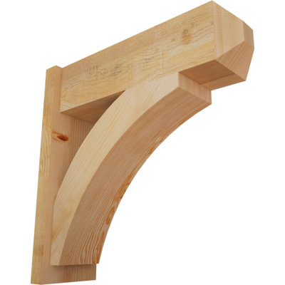 Persienne en bois rustique Thorton Craftsman