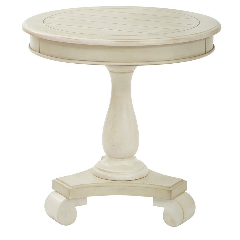 Lana End Table, Antique Beige