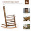 Chaise berçante Traditional