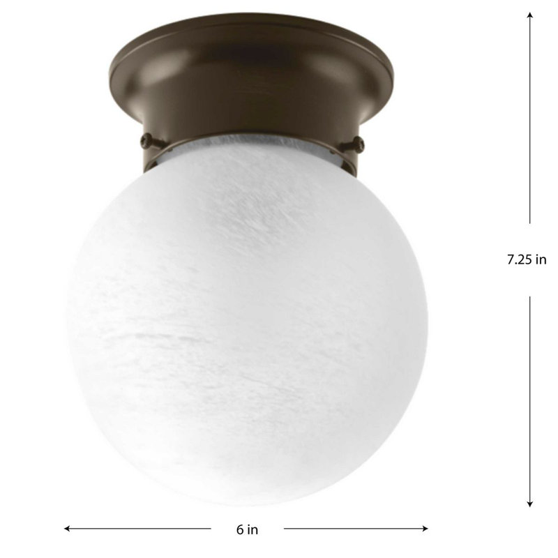 Neddra Glass Flush Mount