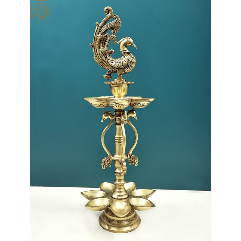 Danely 20'' Gold Novelty Floor Lamp