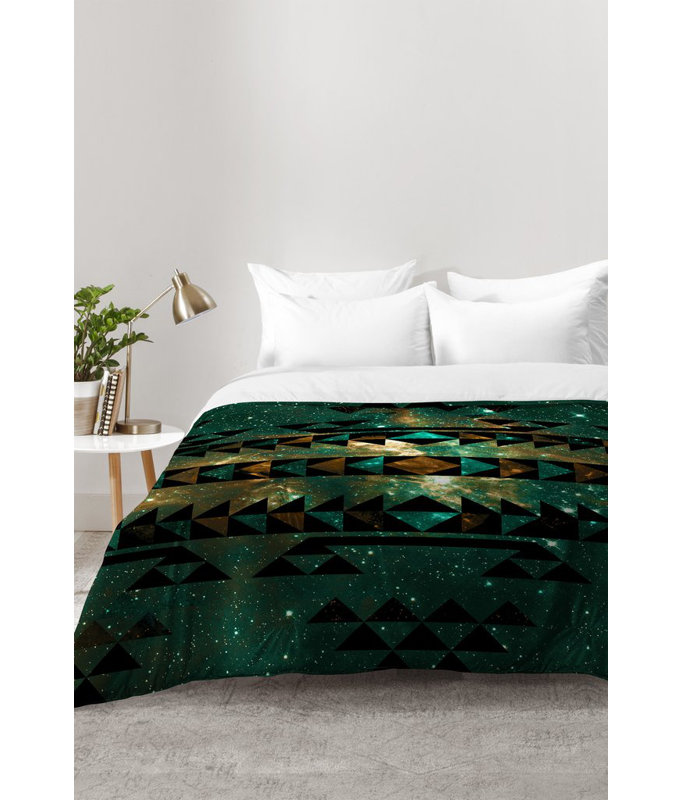 Ensemble d'édredon tribal, Édredon pour lit simple TG + 1 taie décorative