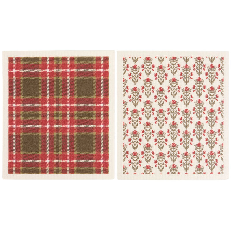  Ensemble de draps suédois rouge