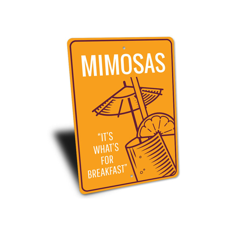 Mimosas, H 14 po x l 10 po x P 0,04 po