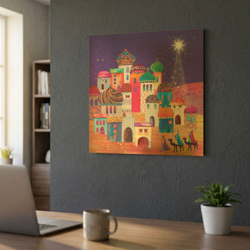 " Approaching Bethlehem " Print, 24"x24"
