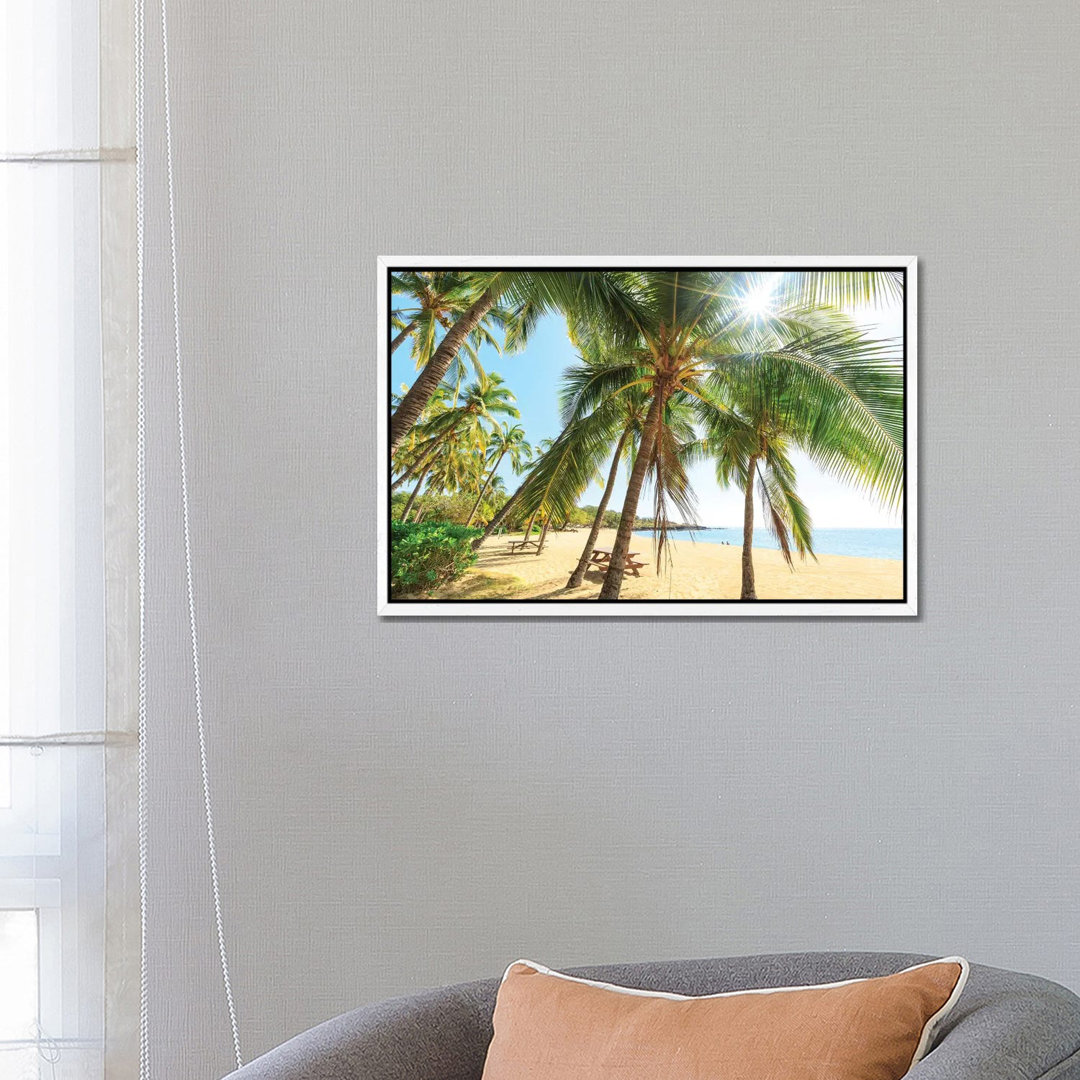 Hulopo'e Beach Park, Insel Lanai, Hawaii, USA von Stuart Westmorland - Galerie-verpackte Leinwand Giclée auf Leinwand