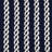 Nautico Knitted Throw Blanket