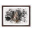 Brown Horse in the Shadows - Picture Frame Graphic Art Print-56871416-56871415