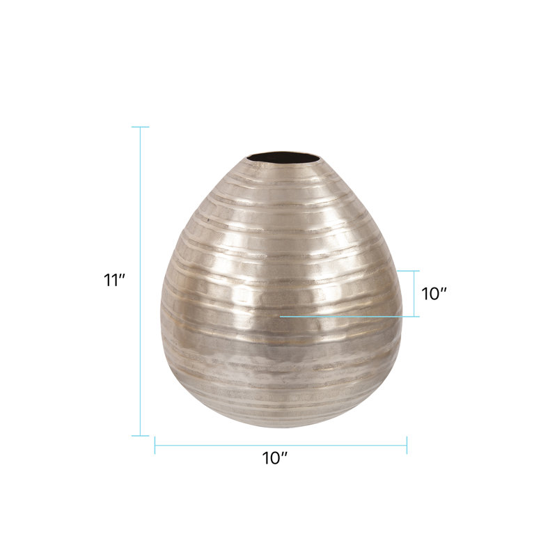 Aluminum Table Vase