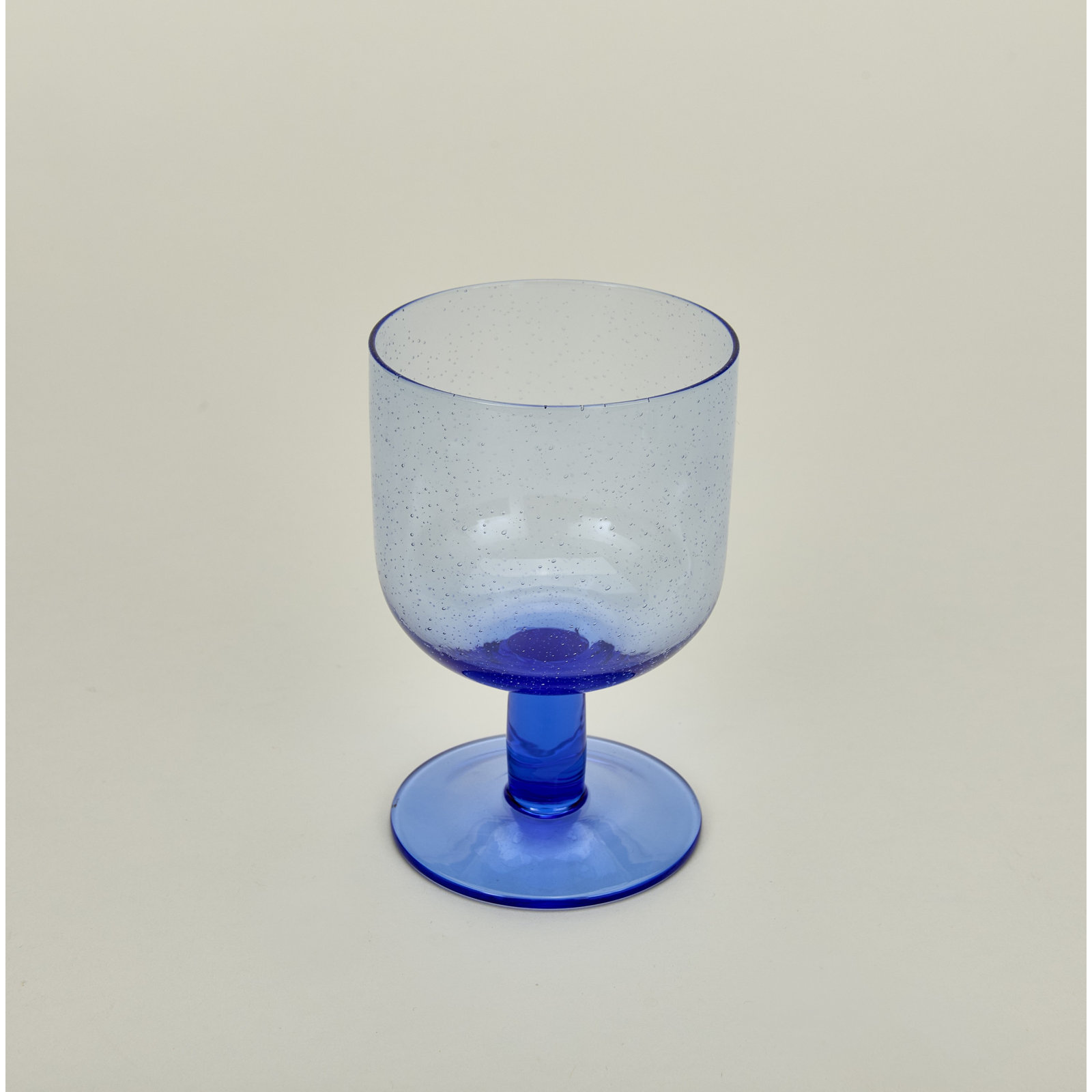 Simple Wine Glass, Blue