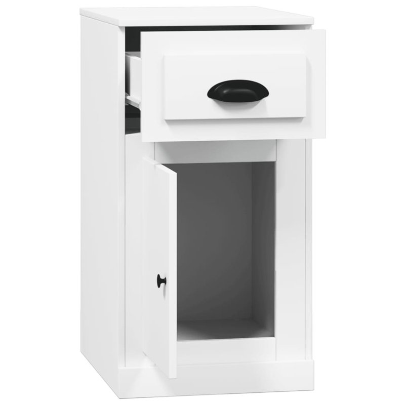 Lauchlen 1 - Door Standard Accent Cabinet, White
