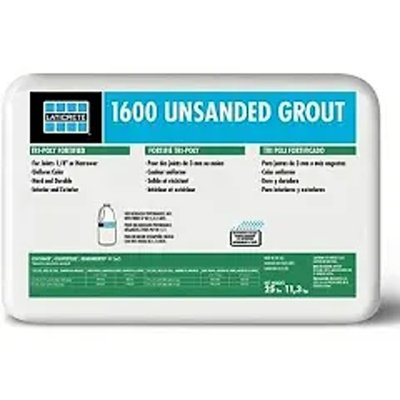 LATICRETE 1600 UNSANDED Grout 25LB - BRIGHT WHITE