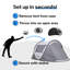 Tente de camping 2 personnes Pop Up-117357509