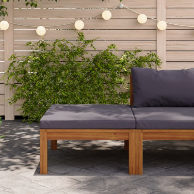 Outdoor Ottoman with Cushion
