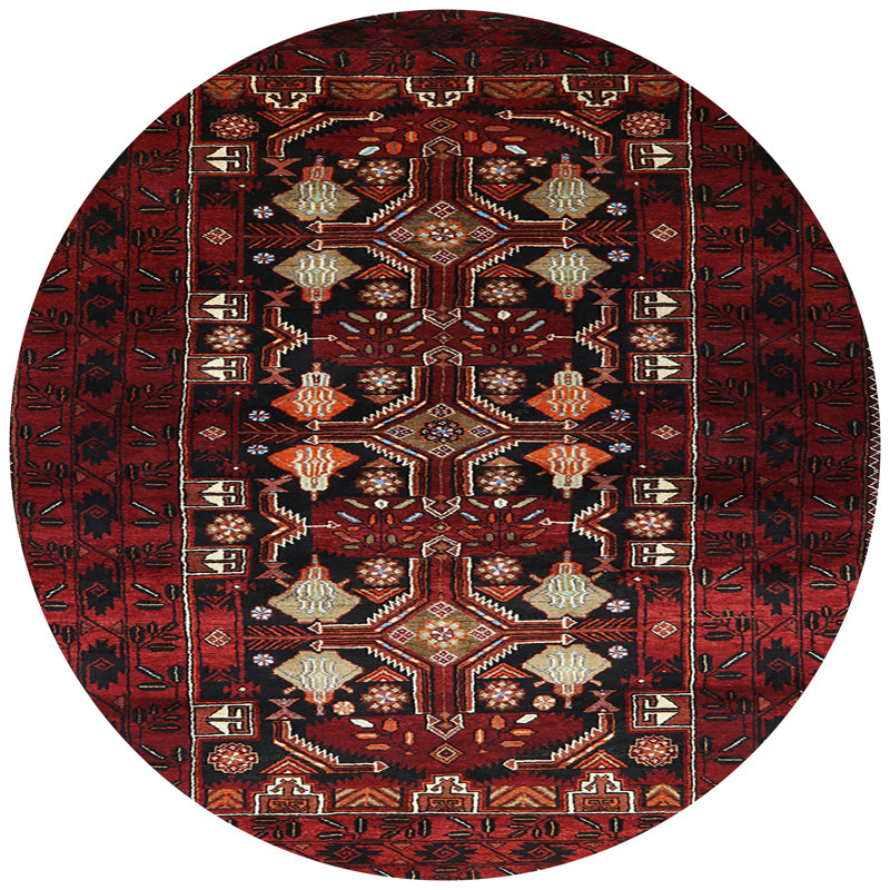 Oriental Indoor Rug, Round 6'