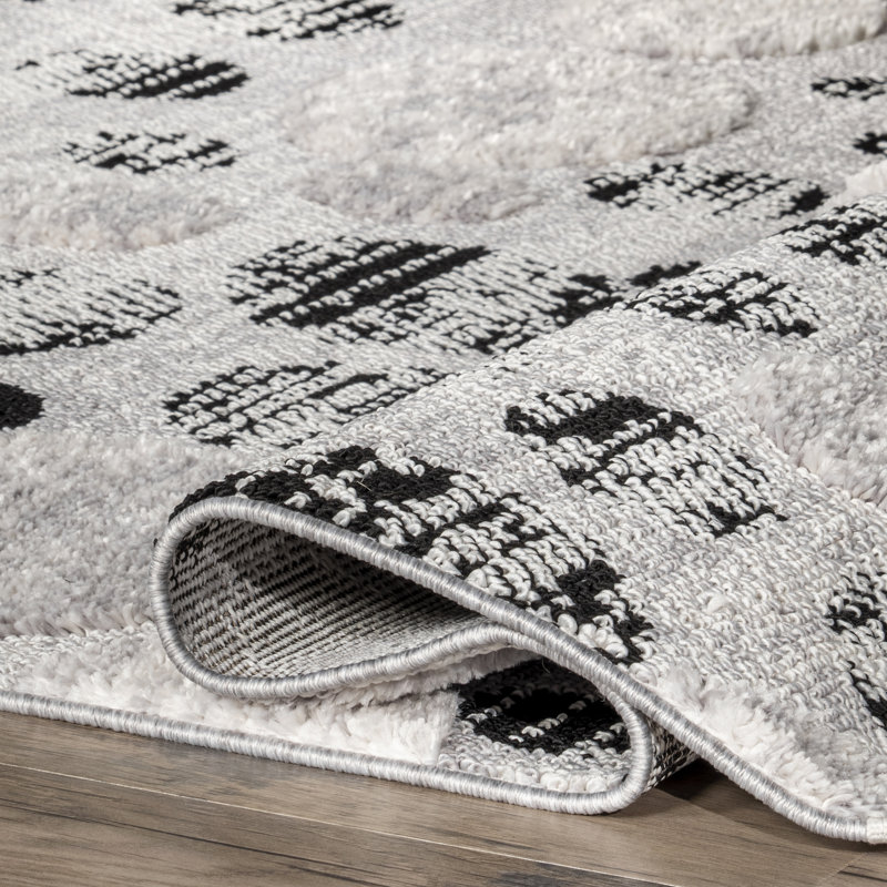 Tapis à pois Carli, Rectangle 4 pi x 6 pi