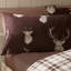Stag Check Reversible Duvet Cover Set-130248608