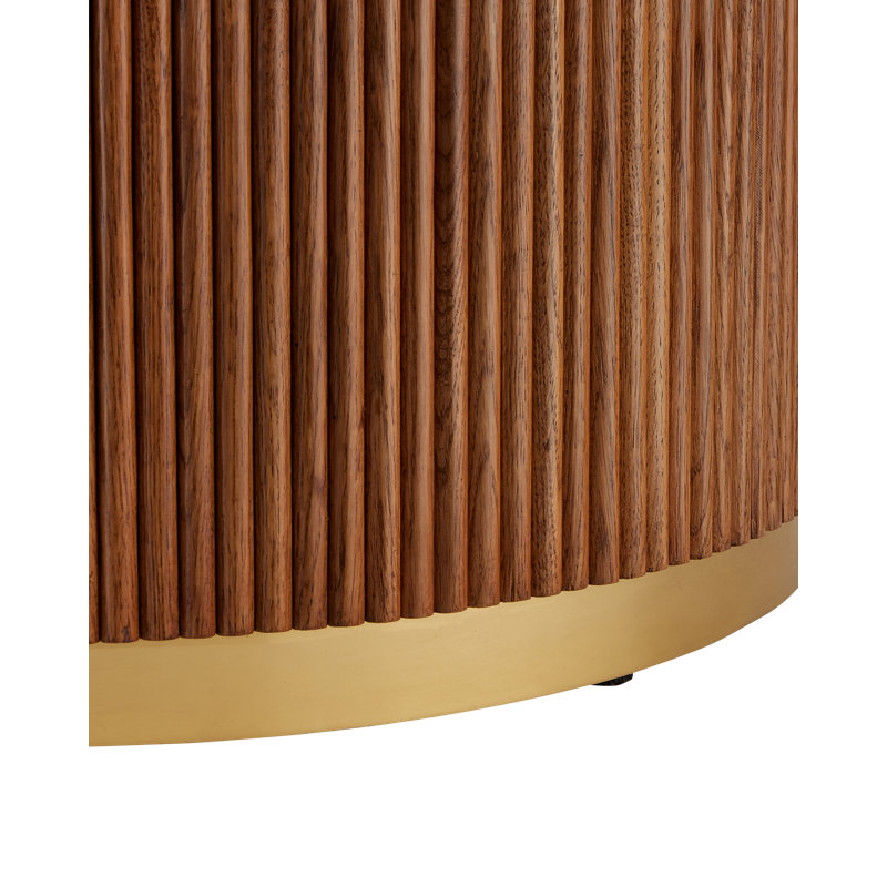 Dakota Cocktail Table, 15.5" H x 35.25" W x 35.25" L