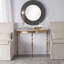 Imelda 40'' W Stone Console Table