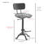 Tabouret de bar 22-33 po Rustic White-89974196