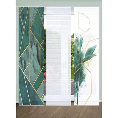 Semi Sheer Sliding Panel