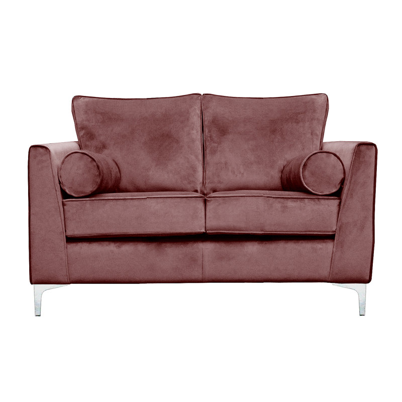 Giancarlo 2 Seater Velvet Sofa, Lavender