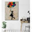 Peinture décorative sur toile