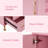 Classic Manicure Table with Glass Top, Nail Desk with Drawers, Vanity Makeup Desk-1866191074