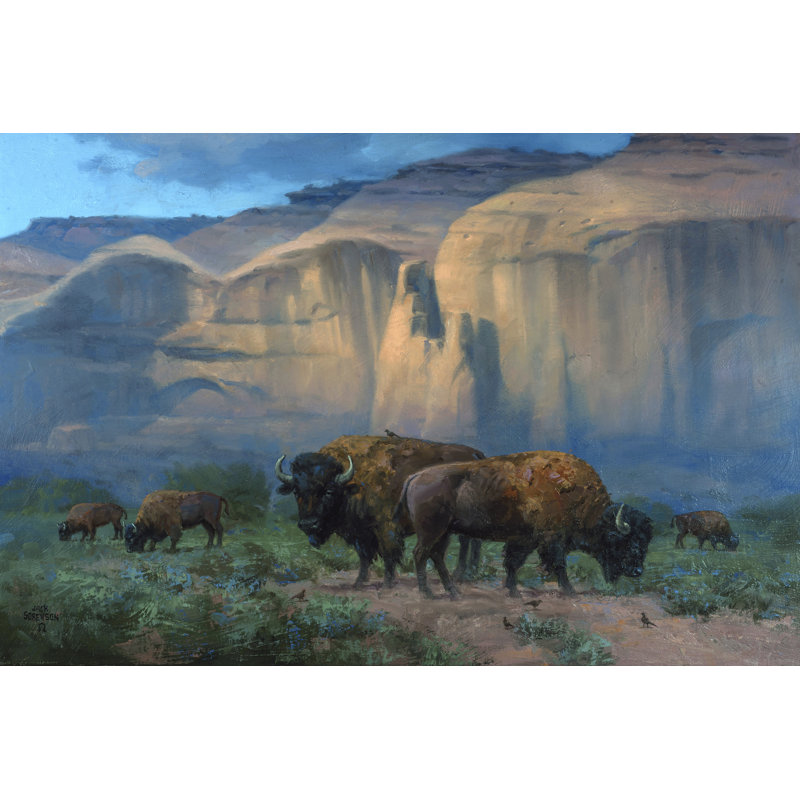 The Classic West by Jack Sorenson - Wrapped Canvas Art Prints, 30cm H x 46cm W