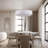  Kipley Modern Drum Alabaster Round Gold Chandelier(Bulbs Included)