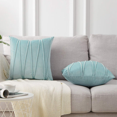 Housse de coussin Chevron