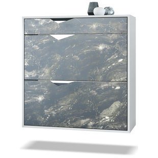 Kolmio 16 Pair Shoe Storage Cabinet