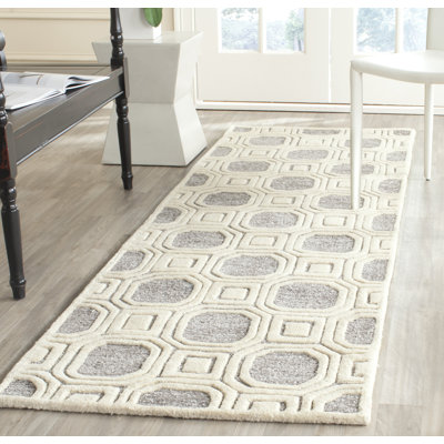 Trakia Hand Tufted Performance Geometric Rug