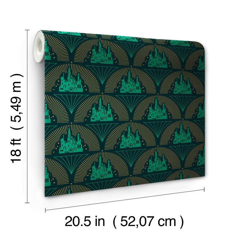 Papier peint adhésif Wicked Emerald City