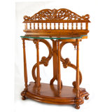 Console décorative de style rétro