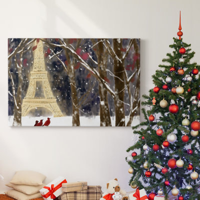 Christmas Holiday Arts - Toile tendue avec châssis