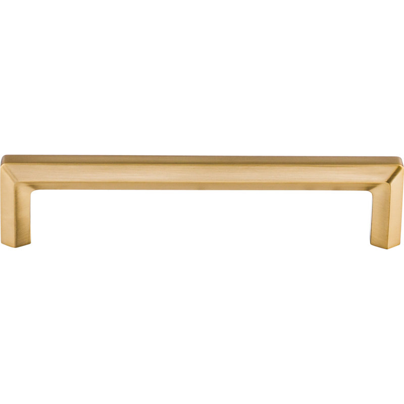Honey Bronze Modern Handle Pull with Mounting Hardware