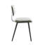 Nawrocki Faux Leather Dining Chair with Metal Legs-1408664991