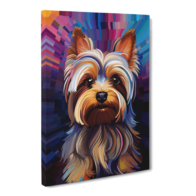 Yorkshire Terrier - Wrapped Canvas, 76cm H x 50cm W x 3cm D