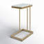 Brigitte Marble Top Frame End Table