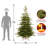 Unlit Norwegian Spruce Artificial Christmas Tree with Hinged Branches