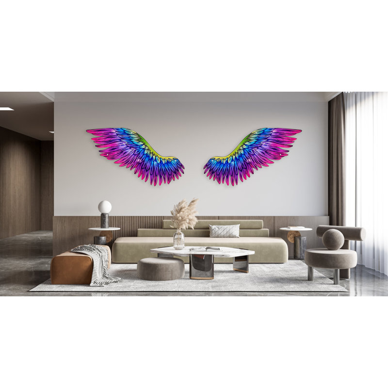 Décoration murale ailes d'ange