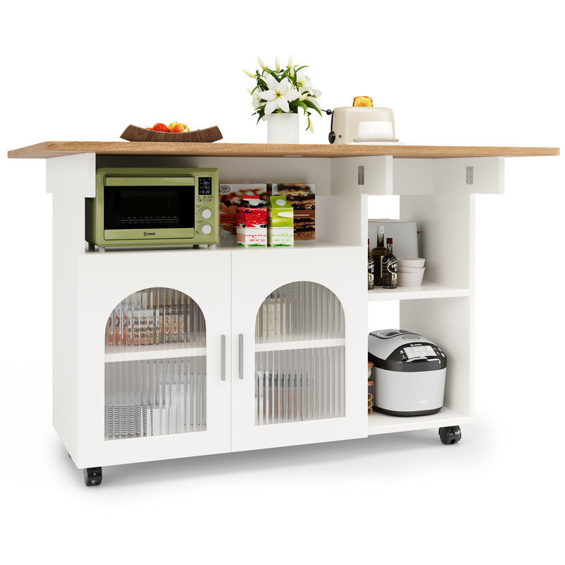 Kitchen Island, White