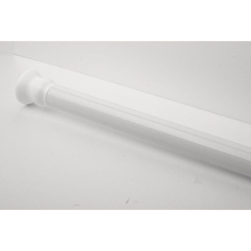 Ridder Telescopic Shower Curtain Rod 70-115cm White