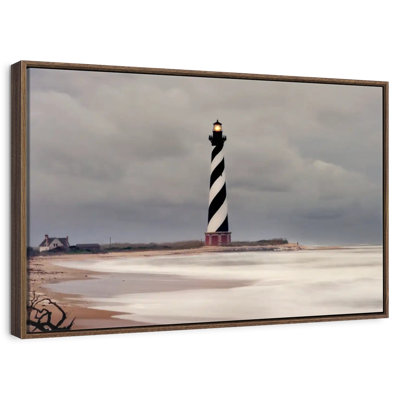 Stormy Cape Hatteras Lighthouse